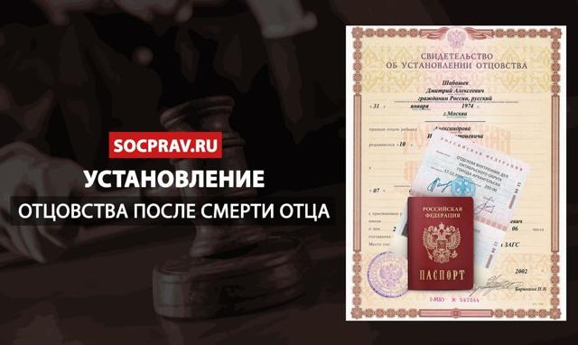 Установление отцовства после смерти отца: пошаговая инструкция 2020