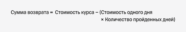 Как вернуть деньги за фактически неоказанные образовательные услуги?