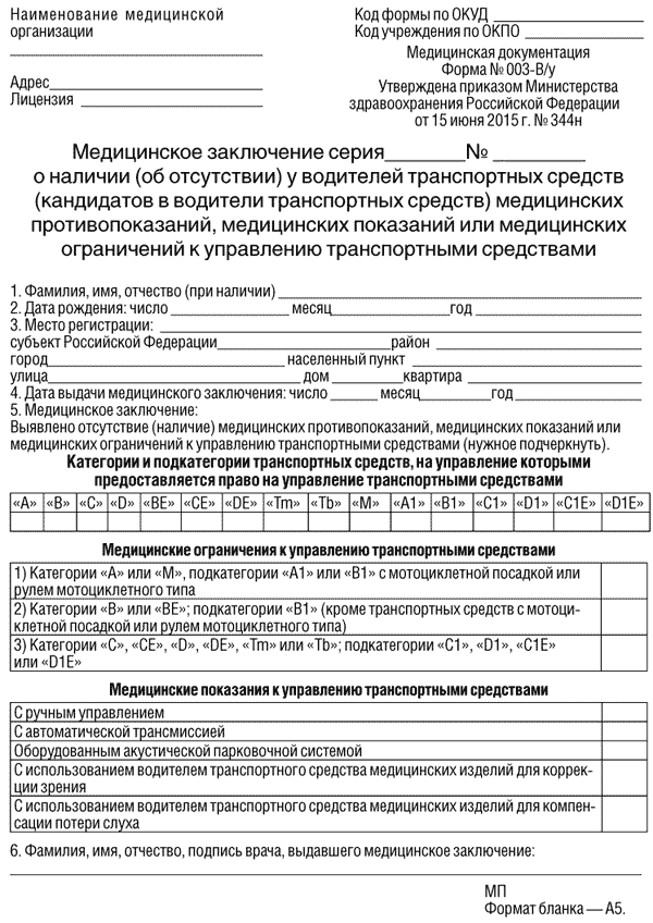 С 1 января 2022 года значительно подорожают справки для водительских удостоверений