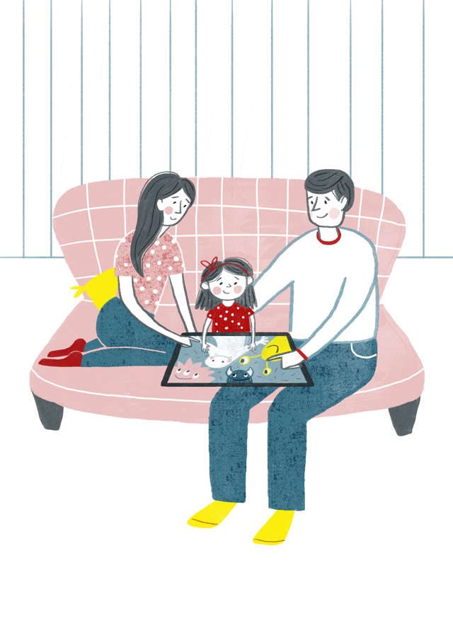Родители ограничивают время выхода ребенка в интернет