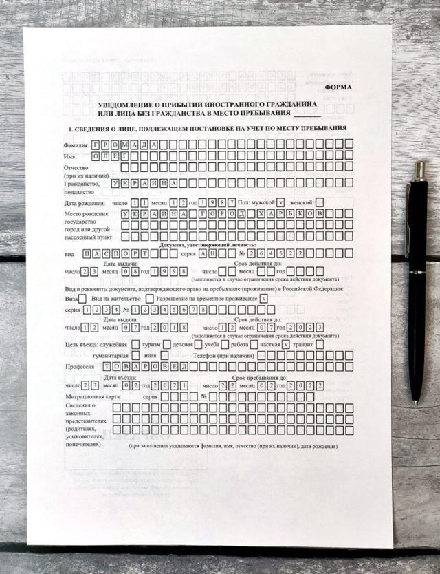 Заочная регистрация родственника в уфмс 2023