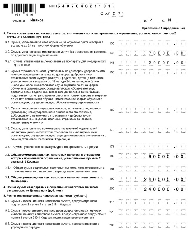 Налоговый вычет на оплату медицинских услуг 2023