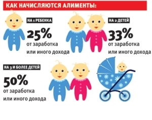 Максимальный процент удержания алиментов из заработной платы 2023