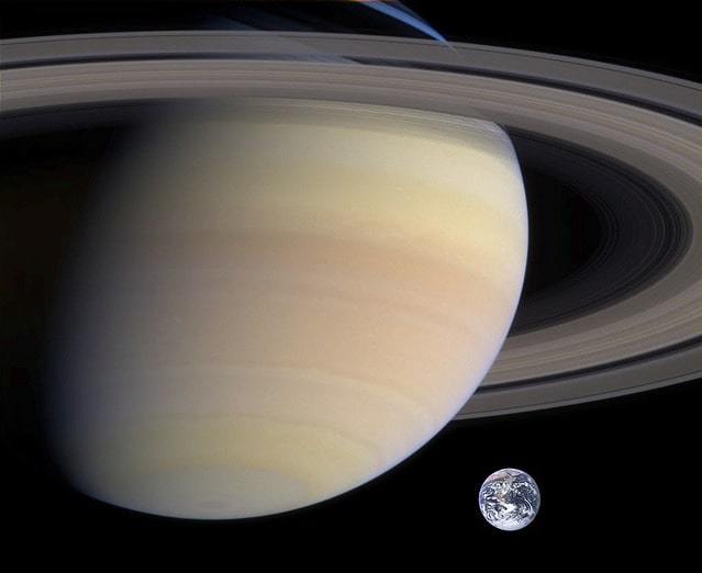 Расстояние от Земли до Сатурна в километрах: на каком находится, сколько км между планетами