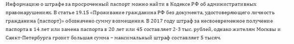 Штраф За Просроченный Паспорт Незаконен В 2023 Году