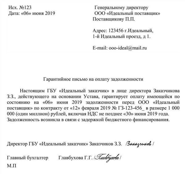 Что Такое Гарантийное Письмо По Договорным Обязательствам И Как Его Правильно Оформить В 2023 Году