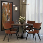 Высота стула: стандарт табуретки, сиденья, спинки, размеры офисного и кухонного варианта