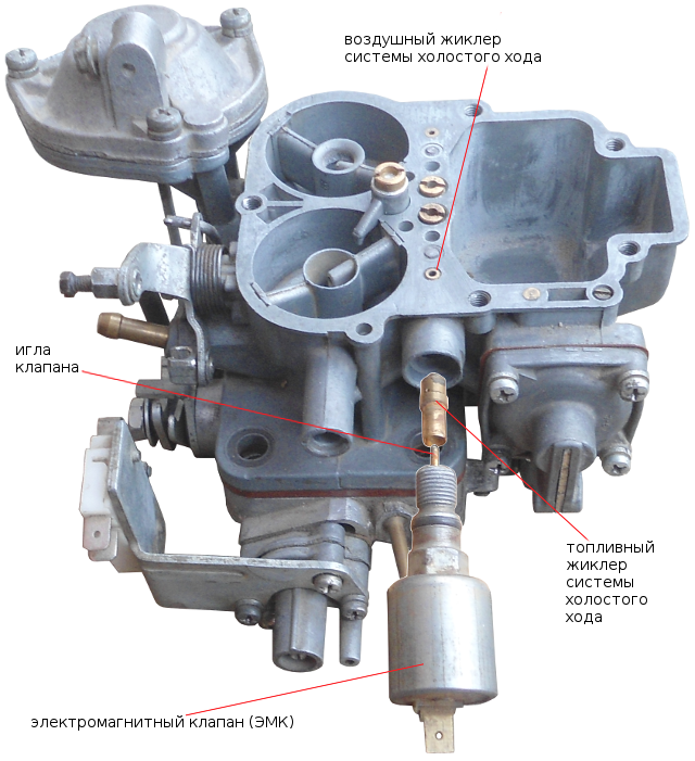 Как настроить карбюратор. Жиклер системы холостого хода Озон 2107. Клапан холостого хода ВАЗ 2107 карбюратор Озон. Жиклер холостого хода Озон 2105. Карбюратор 2107-1107010-20 жиклеры.