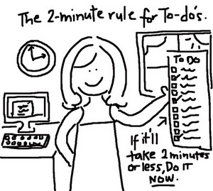 Правило двух минут: шаг к продуктивности и достатку